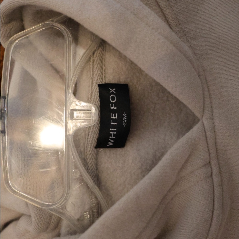 White Fox Boutique Gray Track Pants & Hoodie Set - Picture 4 of 11